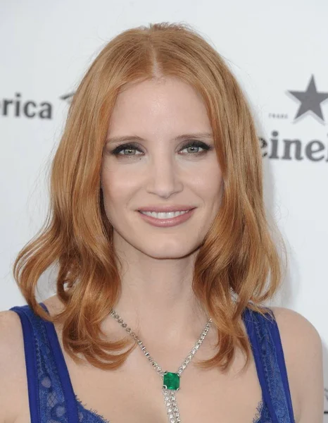 Jessica Chastain Las Llegadas Para Los Premios Film Independent Spirit — Foto de Stock