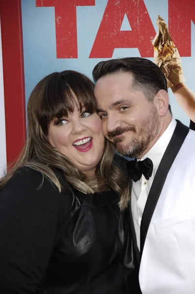 Melissa Mccarthy Ben Falcone Arrivals Tammy Premiere Tcl Chinese Theatres — Stock Photo, Image