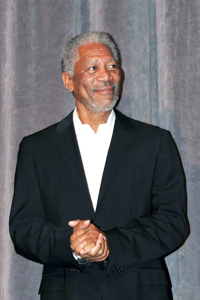 Morgan Freeman Agli Arrivi Edison Premiere Toronto Film Festival Roy — Foto Stock