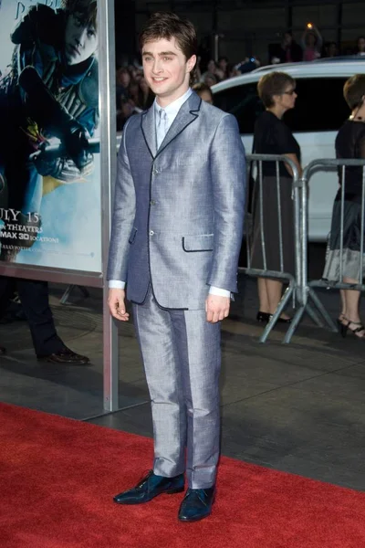 Daniel Radcliffe Arrivals Harry Potter Half Blood Prince Premiere Ziegfeld — Stock Photo, Image