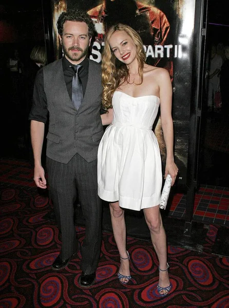 Danny Masterson Bijou Phillips Arrivals Hostel Part Premiere Mann Chinese — Fotografia de Stock