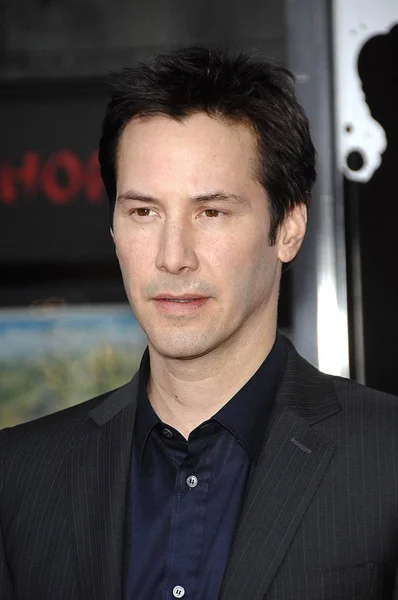 Keanu Reeves Las Llegadas Para Fox Searchlight Premieres Street Kings —  Fotos de Stock