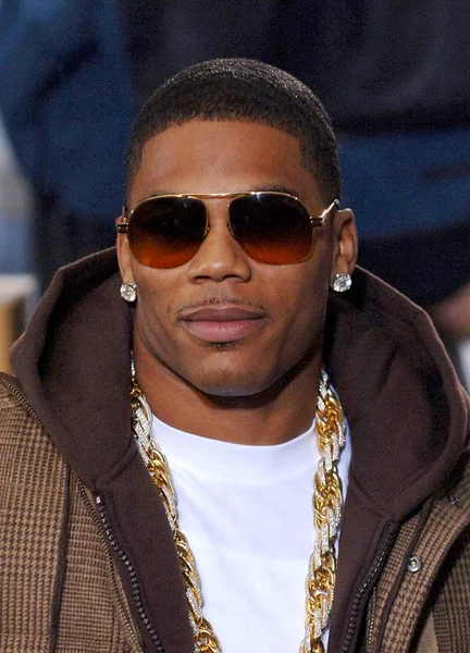 Nelly Palco Para Nbc Today Show Concert Com Janet Jackson — Fotografia de Stock