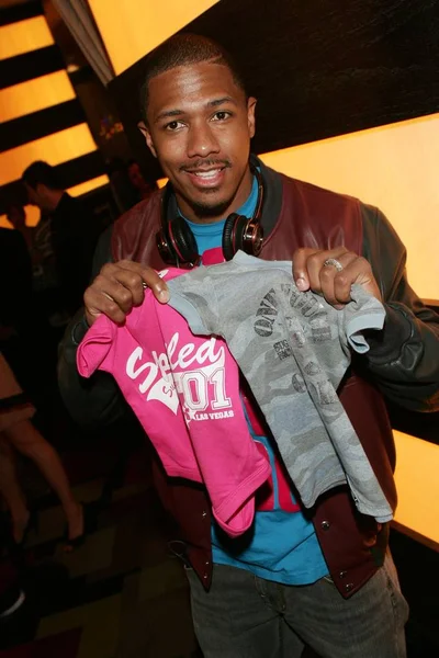 Nick Cannon Las Llegadas Para Pussycat Dolls Burlesque Saloon Grand — Foto de Stock