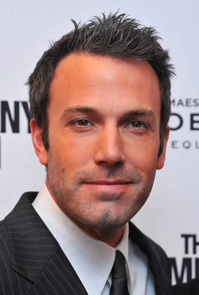 Ben Affleck Chegadas Para Empresa Men Premiere Paris Theatre Nova — Fotografia de Stock