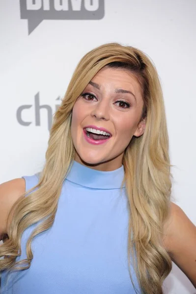 Grace Helbig Las Llegadas Para 2015 Nbc Universal Cable Entertainment — Foto de Stock