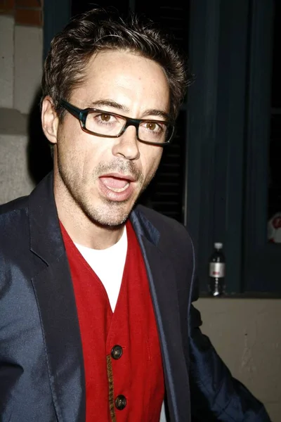 Robert Downey Vid Ankomst För Entertainment Weekly Must List Party — Stockfoto