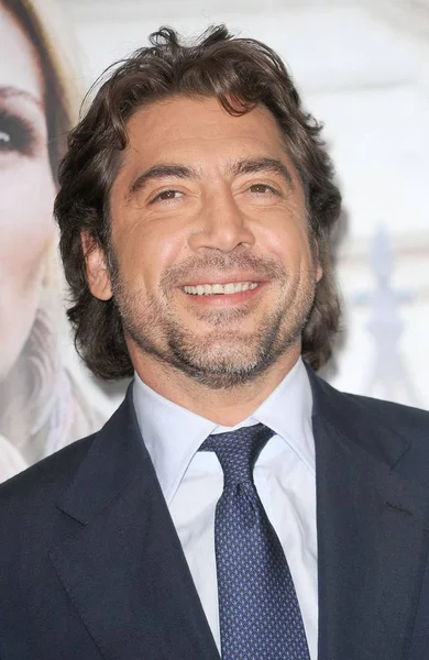 Javier Bardem Przy Przyjazdów Eat Pray Love Premiere Ziegfeld Theatre — Zdjęcie stockowe