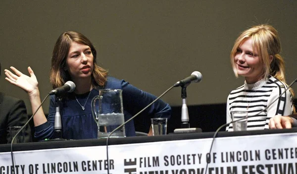 Regista Sofia Coppola Kirsten Dunst Alla Conferenza Stampa Della Marie — Foto Stock