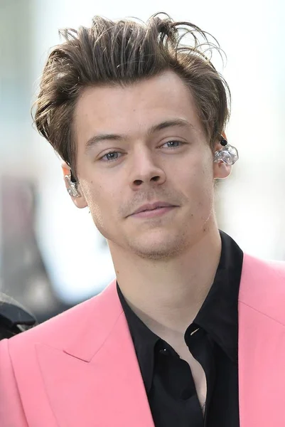 Harry Styles Scen För Nbc Idag Show Concert Med Harry — Stockfoto