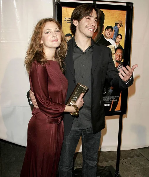 Drew Barrymore, Justin Long at arrivals for Vince Vaughn's Wild West Comedy Show Premiere, Egyptian Theater, Los Angeles
