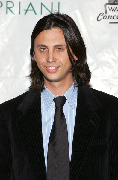 Jonathan Cheban 在抵达 Cipriani 华尔街音乐会系列与 Mary Blige Cipriani 餐厅华尔街市中心 2005年10月19日 — 图库照片