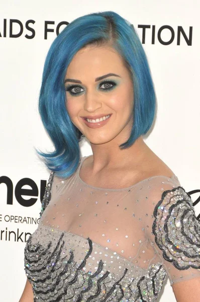 Katy Perry Son Arrivée 20E Soirée Annuelle Des Oscars Elton — Photo