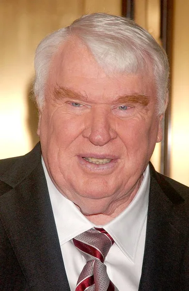 John Madden Chegadas Para Primetime Nbc Network Upfronts 2007 2008 — Fotografia de Stock