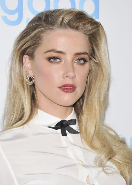 Amber Heard Arrivals 4Th Annual Unite4 Humanity Gala Beverly Wilshire — стоковое фото