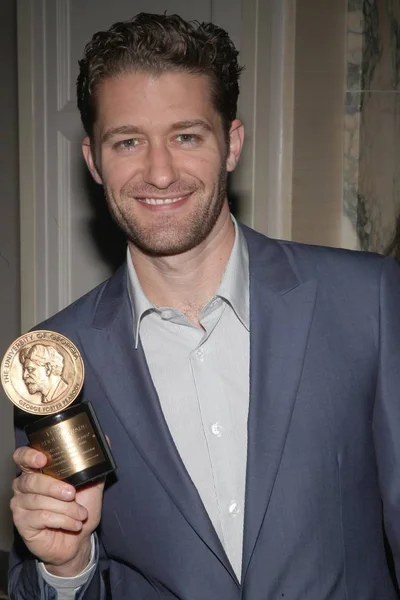 Matthew Morrison Arrivals 69Th Annual George Foster Peabody Awards Waldorf — Stock Photo, Image