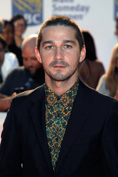 Shia Labeouf Przy Przyjazdów Borg Mcenroe Premiere Toronto International Film — Zdjęcie stockowe