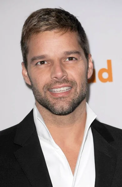 Ricky Martin Las Llegadas Para 22ª Ceremonia Anual Glaad Media — Foto de Stock