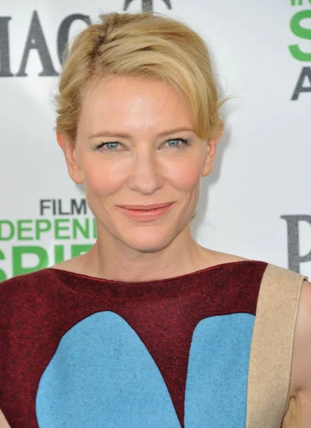 Cate Blanchett Arrivals 2014 Film Independent Spirit Awards Arrivals Santa — Stock Photo, Image