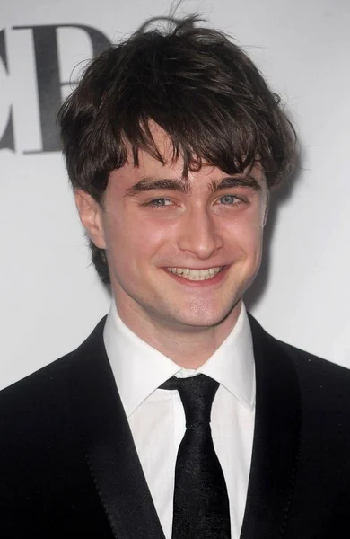 Daniel Radcliffe Sosirile Pentru Cea Ediție Anuală American Theatre Wing — Fotografie, imagine de stoc