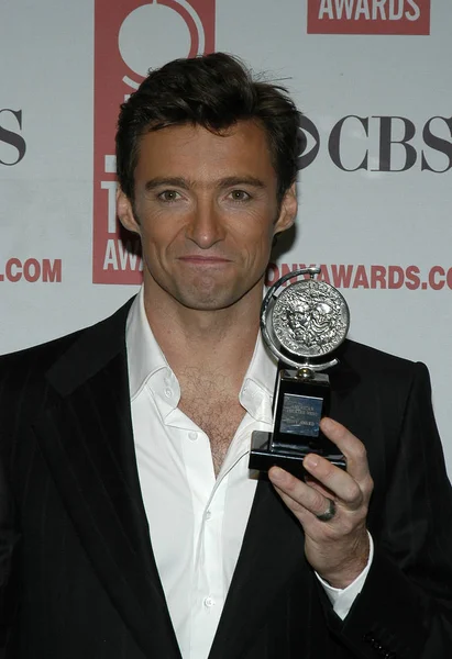 Actor Hugh Jackman 2004 Tony Awards New York City June — Stock Photo, Image