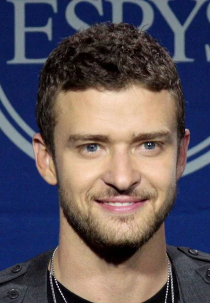 Justin Timberlake Press Room 2008 Espy Awards Press Room Nokia Royalty Free Stock Photos