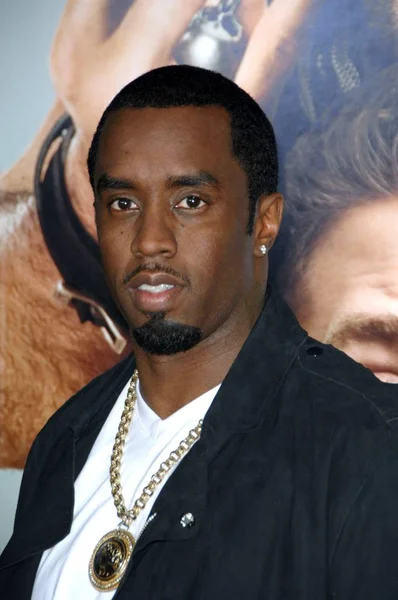 Sean Combs Érkezők Számára Rávenni Hogy Görög Premiere Görög Színház Stock Kép