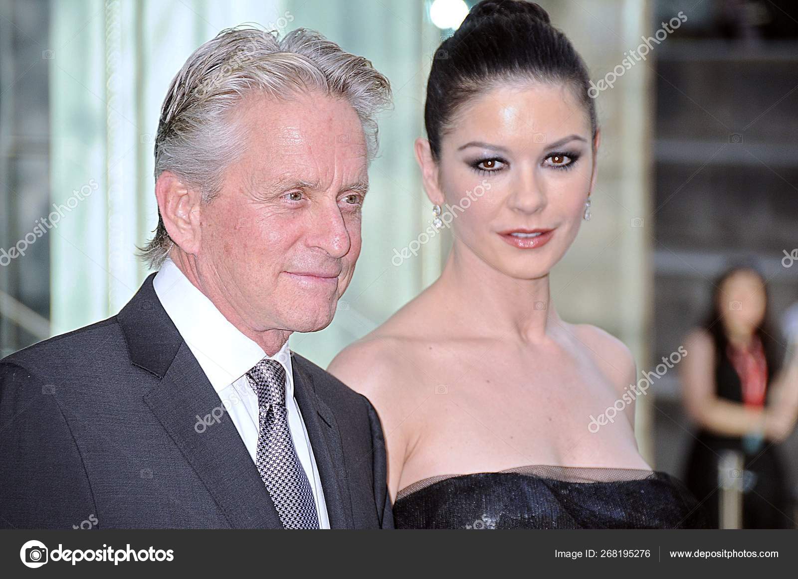 Michael Douglas Catherine Zeta Jones Arrivals Film Society Lincoln Center Stock Editorial Photo C Everett225 268195276