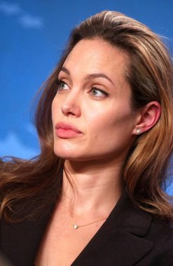 Angelina Jolie Üçüncü Yıllık Clinton Küresel Girişimi Zirvesi için basın toplantısında, Manhattan, New York, Ny, Eylül 26, 2007. Fotoğraf: Kristin Callahan / Everett Koleksiyonu