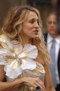 Sarah Jessica Parker Eyl 21 için yerde - Sex And The City: Film, Manhattan, New York, Ny, 21 Eylül 2007. Fotoğraf: George Taylor / Everett Koleksiyonu