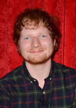 Ed Sheeran at a public appearance for Madame Tussauds Unveils Wax Figure of Ed Sheeran, Madame Tussauds New York, New York, NY May 28, 2015. Photo By: Derek Storm/Everett Collection