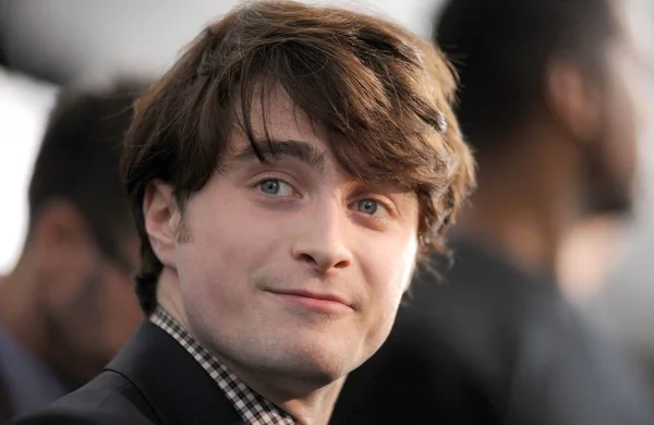 Daniel Radcliffe Agli Arrivi Harry Potter Deathly Hallows Part Premiere — Foto Stock