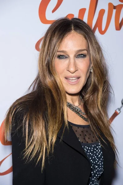 Sarah Jessica Parker Partecipa Alla Serata Apertura Sylvia Broadway Cort — Foto Stock