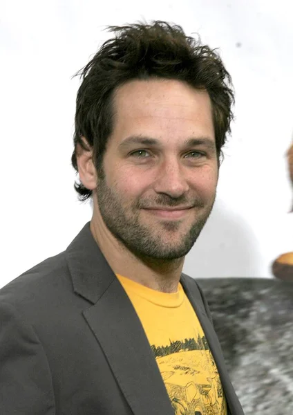 Paul Rudd Las Llegadas Para Evan Almighty Premiere Gibson Amphitheatre —  Fotos de Stock