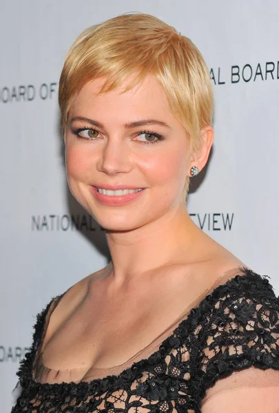 Michelle Williams Arrivals National Board Review 2011 Awards Gala Cipriani — Stock Photo, Image