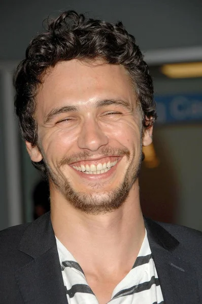 James Franco Arrivals Valley Elah Premiere Arclight Hollywood Cinema Los — Stock Photo, Image