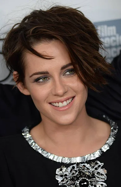 Kristen Stewart Las Llegadas Para Clouds Sils Maria Estreno 52º — Foto de Stock