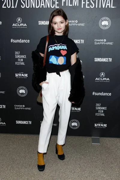 Ciara Bravo Las Llegadas Para Bone Estreno Festival Cine Sundance — Foto de Stock