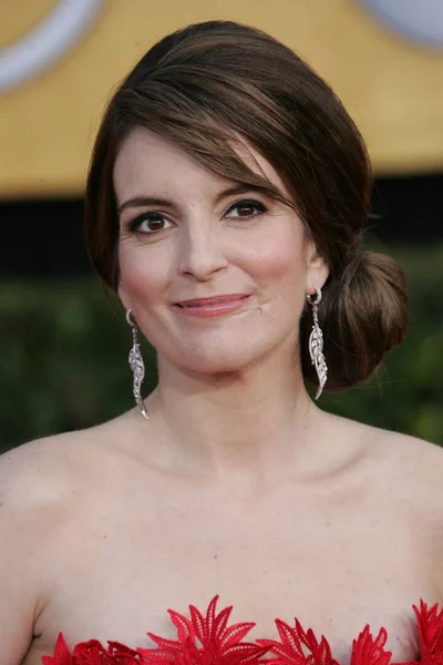 Tina Fey Agli Arrivi Diciassettesimo Annual Screen Actors Guild Sag — Foto Stock