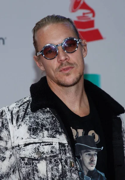 Diplo Sosiri Pentru Ediție Anuală Premiilor Latin Grammy Sosiri Mgm — Fotografie, imagine de stoc