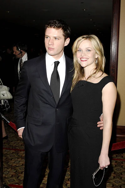 Ryan Phillippe Reese Witherspoon Chegadas Para 58Th Annual Directors Guild — Fotografia de Stock