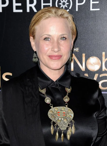 Patricia Arquette Arrivals Noble Awards Beverly Hilton Hotel Beverly Hills — Stock Photo, Image