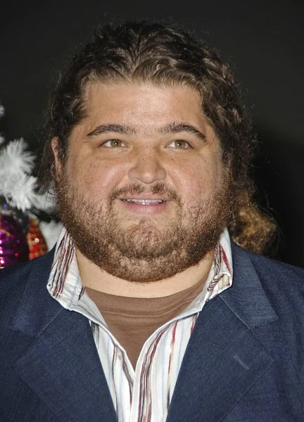 Jorge Garcia Chegadas Para Deck Halls Premiere Grauman Chinese Theatre — Fotografia de Stock