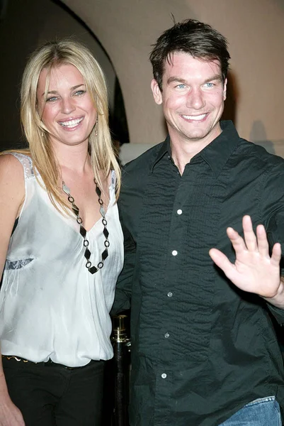 Rebecca Romijn Jerry Connell Arrivals Nbc Tca Winter Press Tour — Foto de Stock