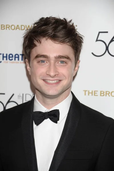 Daniel Radcliffe Asistiendo 56ª Ceremonia Anual Premios Drama Desk Hammerstein — Foto de Stock