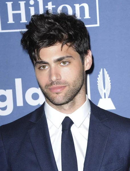 Matthew Daddario Při Příjezdu Ročník Glaad Media Awards Hotel Beverly — Stock fotografie