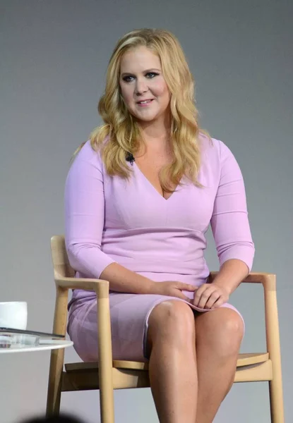 Amy Schumer Store Appearance Meet Filmmaker Amy Schumer Trainwreck Apple — Stock Photo, Image