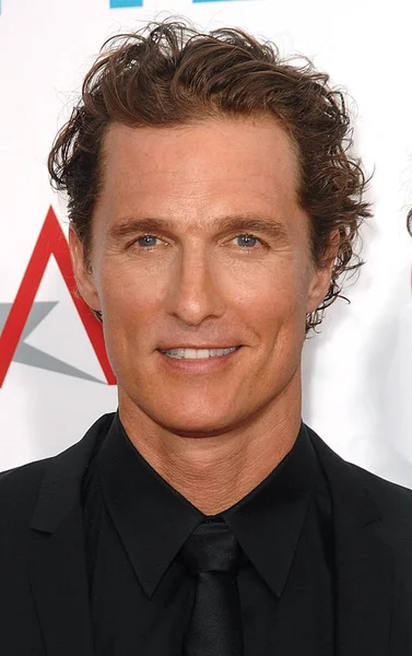 Matthew Mcconaughey Pada Saat Kedatangan Afi Life Achievement Award Dan — Stok Foto