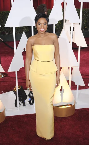 Jennifer Hudson Det Forenede Kongerige 87Th Academy Awards Oscars 2015 - Stock-foto