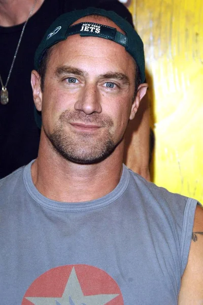 Chris Meloni Tienda Para Season Six Dvd Signing Tower Records — Foto de Stock